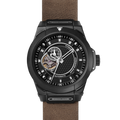 Vento Black Nato Leather